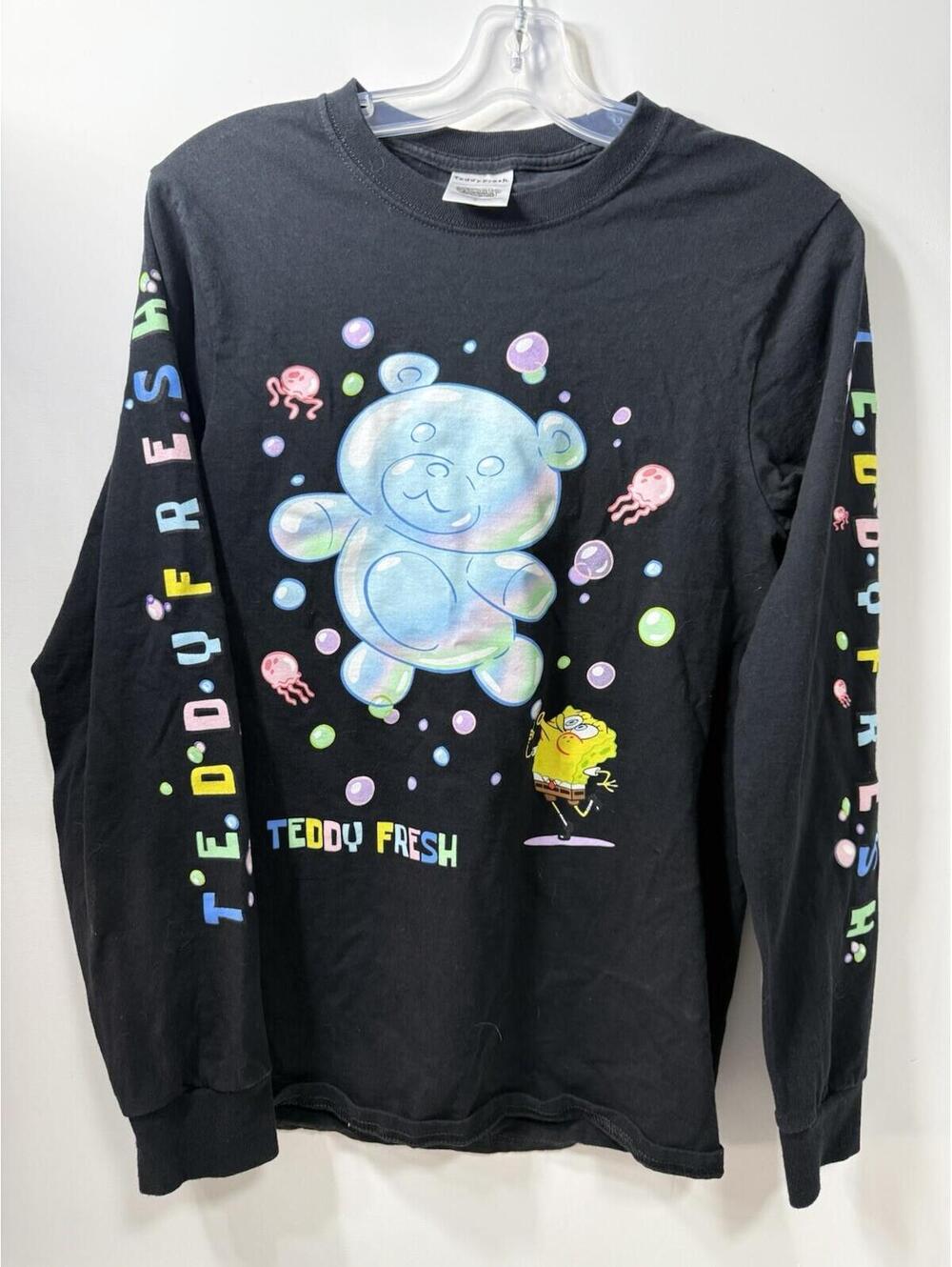 Teddy Fresh X Spongebob Longsleeve Shirt Size Small